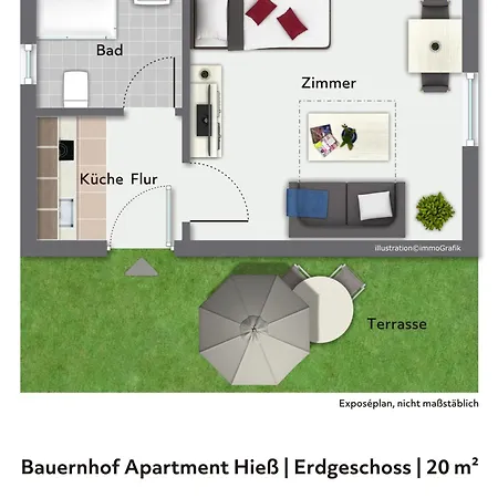 Bauernhof Hiess Appartement *